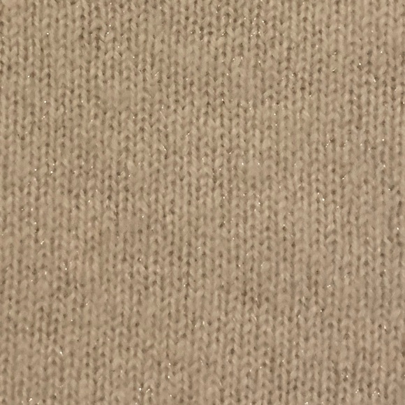 Brochu Walker Dunne Cashmere Metallic Pullover Sweater Size XS Cream-Ivory - Picture 10 of 12